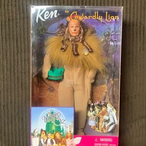 Barbie Ken as Cowardly Lion- Wizard of Oz
